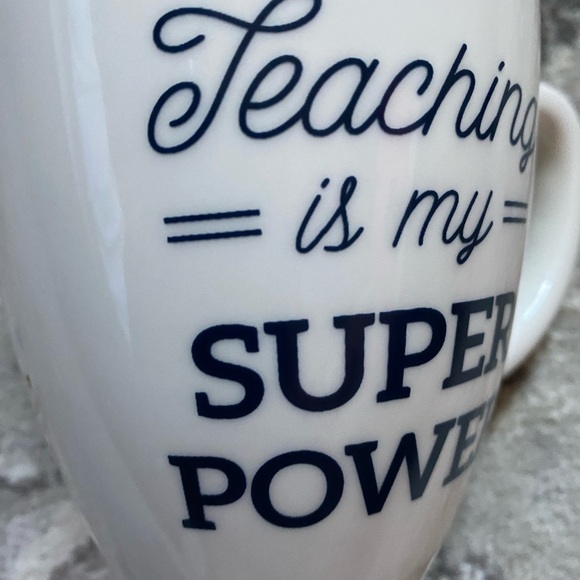 Threshold Ceramic Mug (Teaching Is My Super Power) - Picture 2 of 5